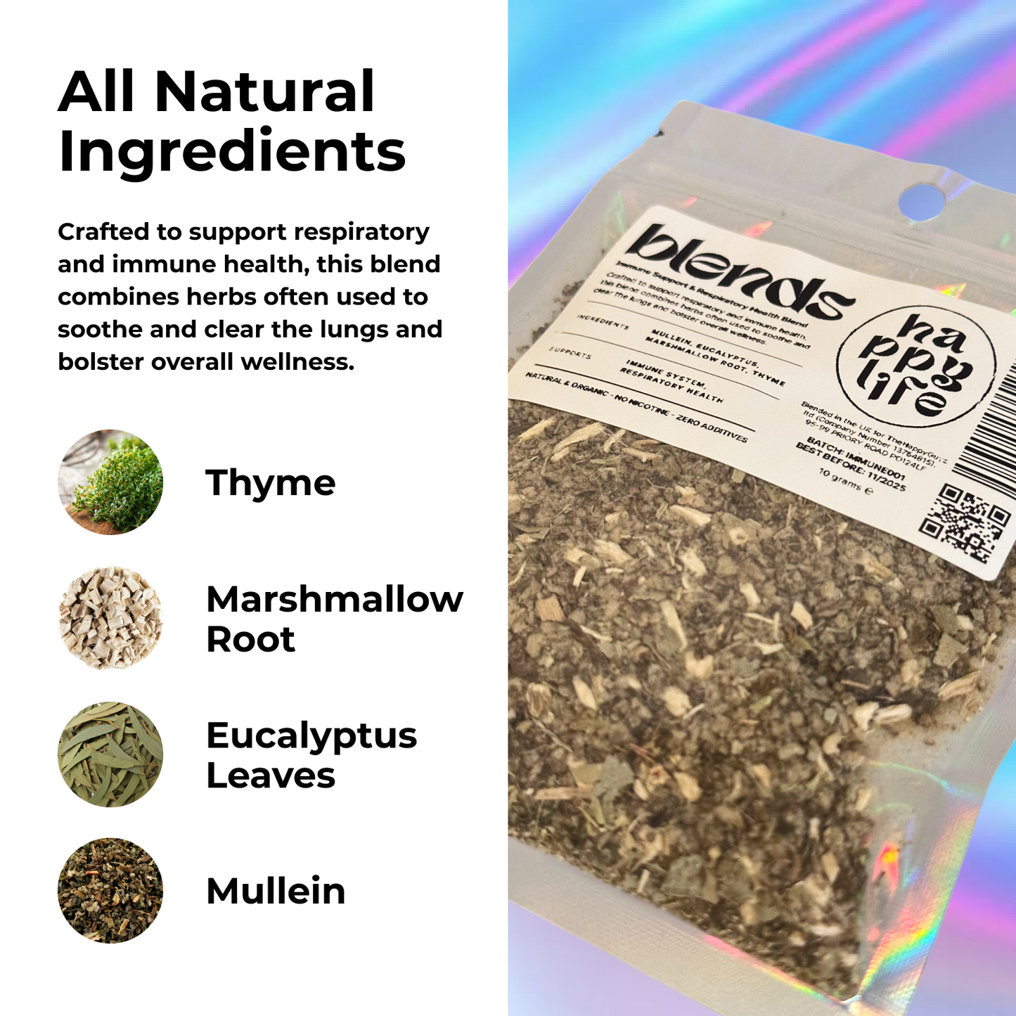 Immune Support & Respiratory Health Herbal Blend